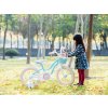 Bicicleta fetita RoyalBaby STAR GIRL cu cos si roti laterale 18" albastre