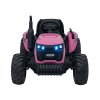 Dětský elektrický traktor GROW 1804 24V růžový03