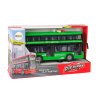 Autobuz cu etaj cu lumini și sunete 1:16 verde
