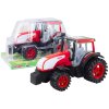 Tractor agricol mare cu motor roșu