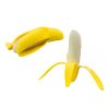 Banană elastică din cauciuc cu coajă galbenă