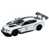 Mașină cu telecomandă R/C Bentley Continental GT3 1:14 Rastar White