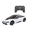 Mașină cu telecomandă R/C BMW i8 1:18 Rastar alb