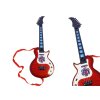 Chitară electrică pentru copii cu lumini și melodii roșii