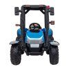Dětský elektrický traktor BLAST s přívěsem 2x200W modrý03