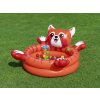 pol pl Suchy basen czerwona PANDA z kulkami 107x 94cm Bestway 50 kulek 52702 22050 17