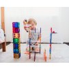Placi Connetix - Kit de constructii magnetice Rainbow Ball Track 92 buc