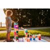 Placi Connetix - Kit de constructii magnetice Rainbow Ball Track 92 buc