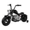 mirrored motor chopper black