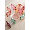 Connetix Tiles - Kit Magnetic Building Track Pastel Ball Track 80 buc