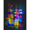 Kit de construcție magnetică Cleverclixx - Sine bilă luminoasă 100 buc