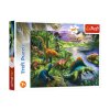 Puzzle 200 piese Dinozauri prădători Trefl 13281
