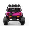 Mașină electrică Buggy BIG FOOT 4x4 roz 24V | 800W | 60 kg | EVA | LED-uri | 2,4 GHz | Piele ecologică
