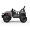 Mașinuță electrică de jucărie Buggy BIG FOOT 4x4 gri 24V | 800W | 60 kg | EVA | LED-uri | 2,4 GHz | Piele ecologică