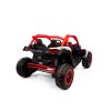 Mașinuță electrică de jucărie Buggy Bară de protecție 66 roșie | 24V | 4x200W | EVA | LED-uri | 2,4 GHz | Piele ecologică