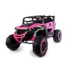 Mașinuță electrică de jucărie Buggy Racing Speed ​​​​22 roz | 4x4 | 12V10Ah | 180W | EVA | LED-uri | 2,4 GHz | Piele ecologică