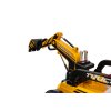 Excavator electric pentru copii CAR-26B galben | 4x4 | RC 2.4Ghz | Piele EKO | 12V10Ah