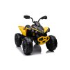 ATV electric pentru copii Can-Am Renegade | R/C | 180W | 4x4 | 12V14Ah | EVA galben