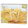 239151 3 puzzle kostky zvirata australie 12 ks
