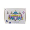 Set de construcție magnetic colorat 118 piese MT1513