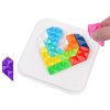 Puzzle colorat cu diamante