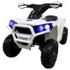 Quad electric pentru copii J8 cu efecte alb