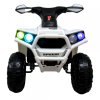 Quad electric pentru copii J8 cu efecte alb