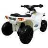 Quad electric pentru copii J8 cu efecte alb