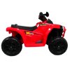 Quad electric pentru copii J8 cu efecte rosu