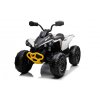 Dětská elektrická čtyřkolka Maverick ATV 2x200W bílá01