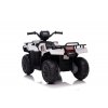 Dětská elektrická čtyřkolka ATV bílá15