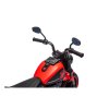 Dětská elektrická motorka Chopper Faster červená08