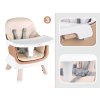 Dětská jídelní židlička 6v1 béžová05