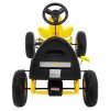 Dětská šlapací motokára Chamiopn žlutá6
