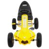 Dětská šlapací motokára Chamiopn žlutá8