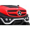 Pojazd Mercedes BENZ UNIMOG Czerwony [38538] 1200