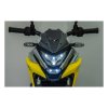 Dětská elektrická motorka Honda NC750X žlutá13