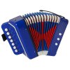 Acordeon pentru copii pentru un mic muzician, albastru