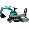 Excavator electric pentru copii C3 albastru
