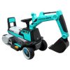 Excavator electric pentru copii C3 albastru