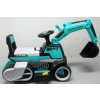 Excavator electric pentru copii C3 albastru