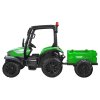 Dětský elektrický traktor s přívěsem 24V Blast 4x4 2x200W červený05