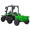 Dětský elektrický traktor s přívěsem 24V Blast 4x4 2x200W červený10