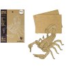 Puzzle 3D din lemn Scorpion 35 piese