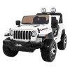 Elektrické autíčko Jeep Wrangler Rubicon 4 x 4 bílé