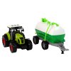 Tractor electric de jucărie pentru copii cu remorcă cisternă - Farma