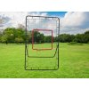 Poarta de antrenament fotbal E3 R-Sport, metal, 140x90, cu plasa de rebound