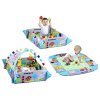 Hrací deka s míčky 5v1 modrá10