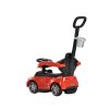 Jeździk buton walker Mercedes 3in1, masina mare rosie pentru copii