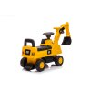 Buton de apăsare al excavatorului și funcție de mers, Cat 3in1, mașină mare pentru copii